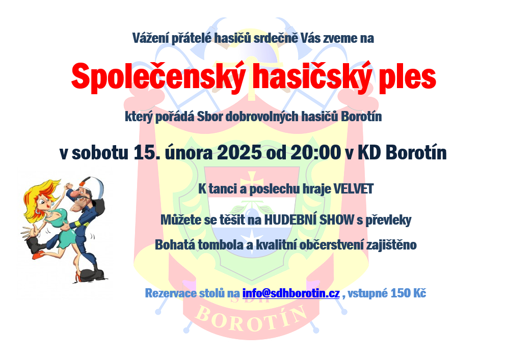 Pozvánka PLES 2025